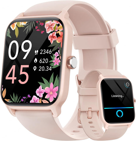 Fitpolo Smart Watch for Women Android & iPhone, Alexa Built-in [1.8