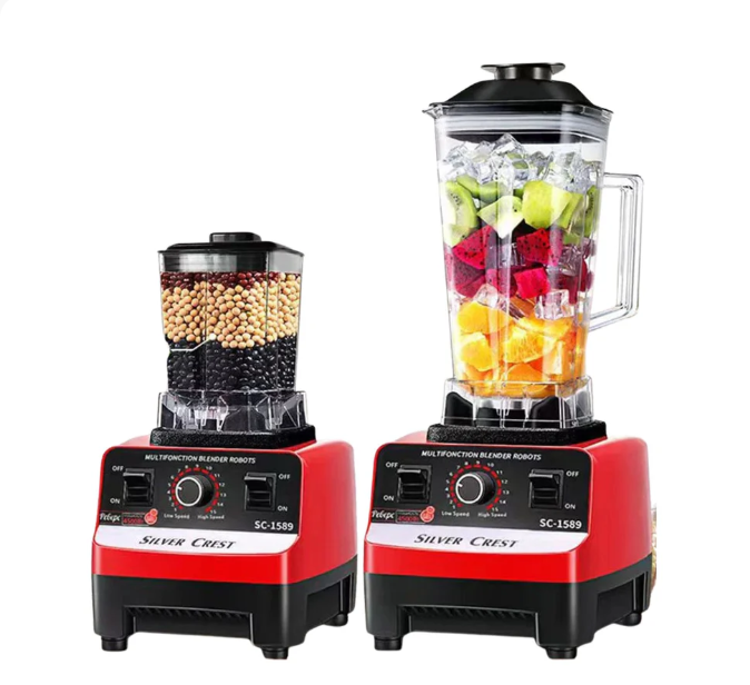 HEAVY DUTY BLENDER MIXER JUICER DOUBLE JUG