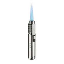 Jet Flame Windproof Lighter - Silver