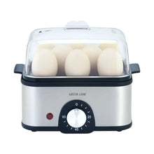 3-Tier Egg Cooker | Vegetable Steamer 500W - Gray