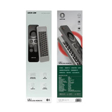 4 in 1 Wireless Remote With Keyboard - Black