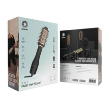 5 In 1 Multi Hair Styler - Gold & Black