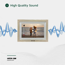 Digital Picture Frame Touch Screen Display 10.1 Inch - Wooden